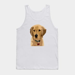 Beau the Golden Retriever Tank Top